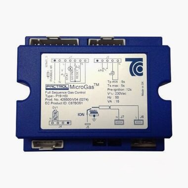 Pactrol MicroGas P19 HSI automatyczne sterowanie i zapłon, Tp 5s, Ts 5s (produkcja przerwana, brak na magazynie)