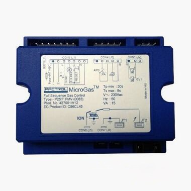 Pactrol MicroGas P25 F automatyczne sterowanie i zapłon, FMV(0083), Tp 30s, HAINZL, Ts 9s lifestyle