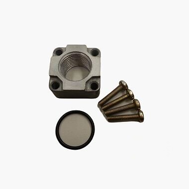 Kołnierz prosty 1/2'' do zaworu gazowego SIT Tandem, śruba M4x23mm, O-ring 22x2,5mm