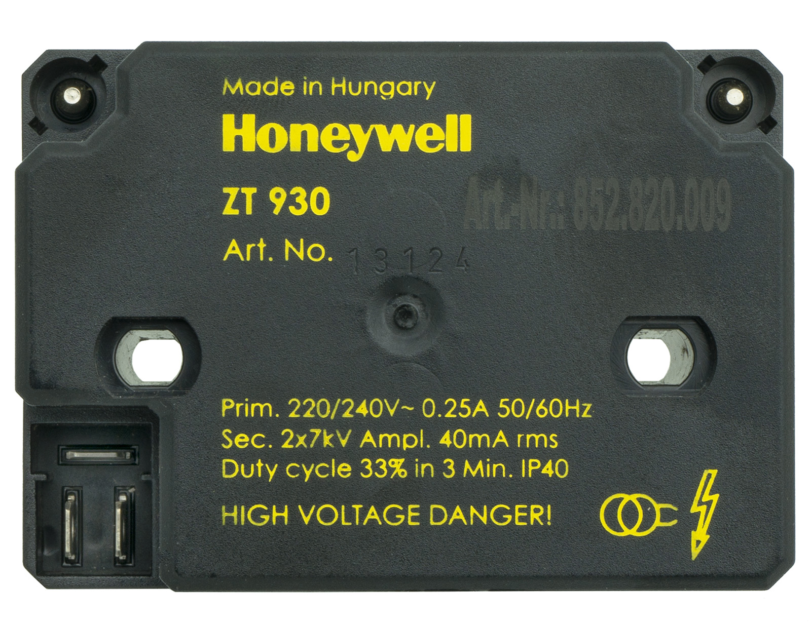 Transformator Honeywell ZT930, 13124 5