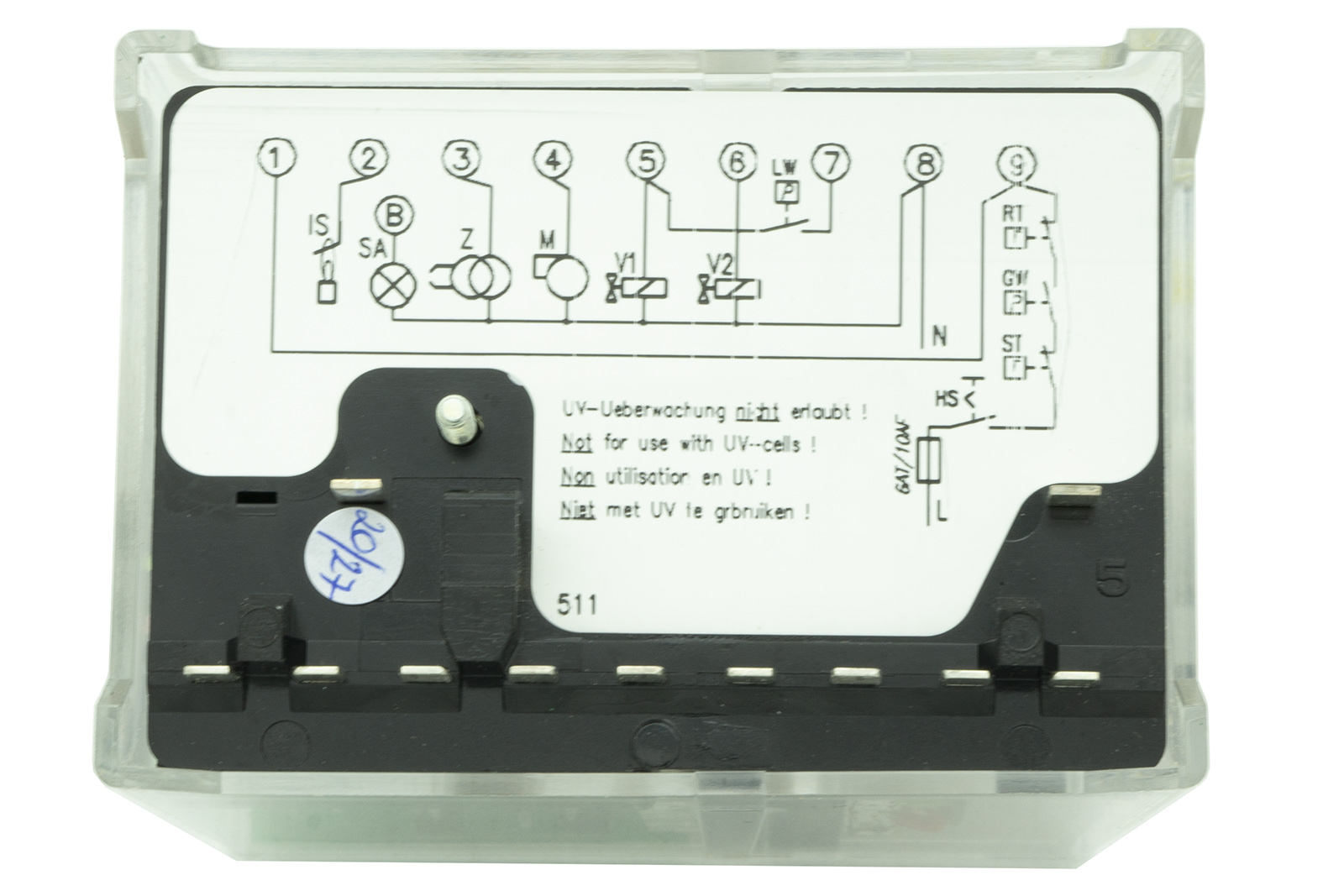 Jednostka sterująca spalaniem Honeywell Satronic MMI810.1 mod.33 0620220U 37-90-10811 5