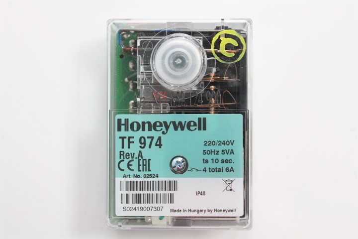 Jednostka kontroli spalania Honeywell Satronic TF974 02524 4110.968 2