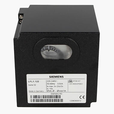 Automat do sterowania i zapłonu palnika Siemens LFL1.122, Tw 10s, Ts 2s lifestyle