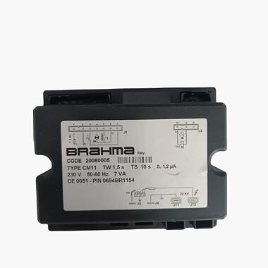Sterowanie automatyczne Brahma CM 11, Tw 1,5s, Ts 10s