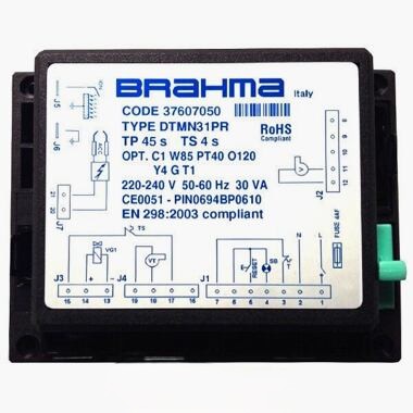 Sterowanie automatyczne: Brahma DTMN 31 PR, Tp 45 s, Ts 4 s