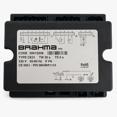 Automatyczny system sterowania Brahma CE 31/EF, Tw 30 s, Ts 5 s (Bert.)